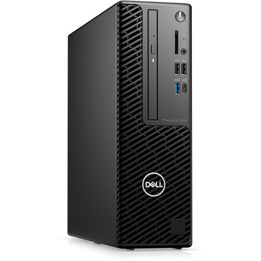 Dell Precision 3000 3460 Workstation - Intel Core i7 Dodeca-core (12 Core) i7-12700 12th Gen 2.10 GHz - 16 GB DDR5 SDRAM RAM - 512 GB SSD - Small Form Factor - Black