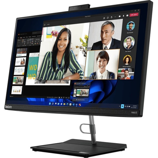 Lenovo ThinkCentre Neo 30a 12B000APUS All-in-One Computer - Intel Core i5 12th Gen i5-1240P Dodeca-core (12 Core) - 16 GB RAM DDR4 SDRAM - 512 GB NVMe M.2 PCI Express PCI Express NVMe 4.0 x4 SSD - 23.8" Full HD 1920 x 1080 - Desktop - Raven Black
