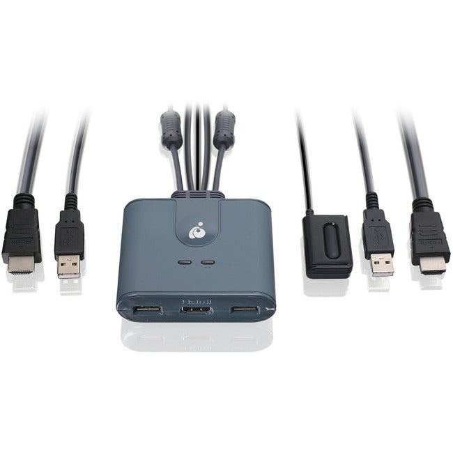 2-Port Full HD KVM Switch with
