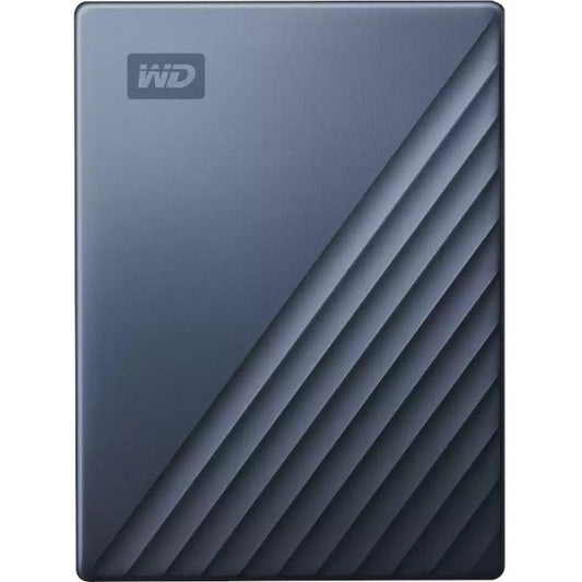 WD-IMSourcing My Passport Ultra WDBFTM0050BBL 5 TB Portable Hard Drive - External - Blue