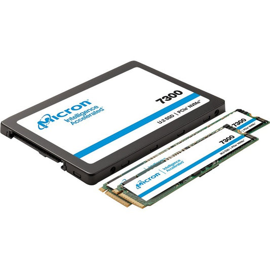 CRUCIAL/MICRON - IMSOURCING 7300 7300 PRO 480 GB Solid State Drive - M.2 2280 Internal - PCI Express NVMe (PCI Express NVMe 3.1 x4) - Read Intensive - TAA Compliant