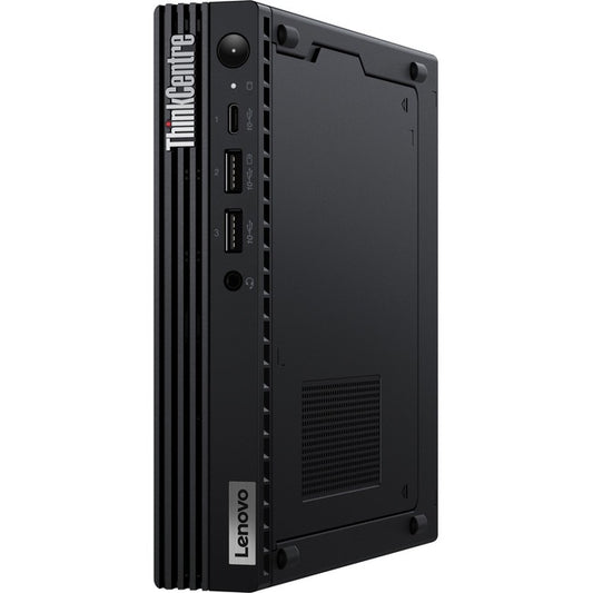Lenovo ThinkCentre M90q Gen 3 11U5005JUS Desktop Computer - Intel Core i5 12th Gen i5-12500 Hexa-core (6 Core) 3 GHz - 8 GB RAM DDR5 SDRAM - 256 GB M.2 PCI Express NVMe 4.0 x4 SSD - Tiny - Black